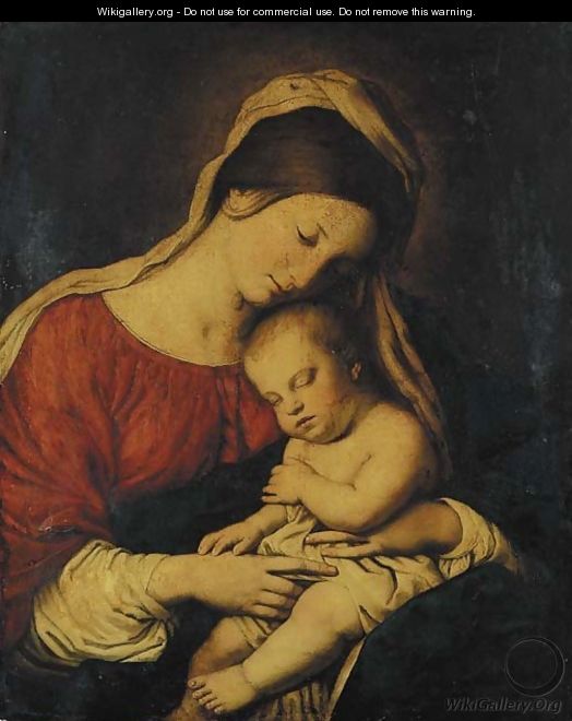 The Madonna and Child 2 - Giovanni Battista Salvi, Il Sassoferrato