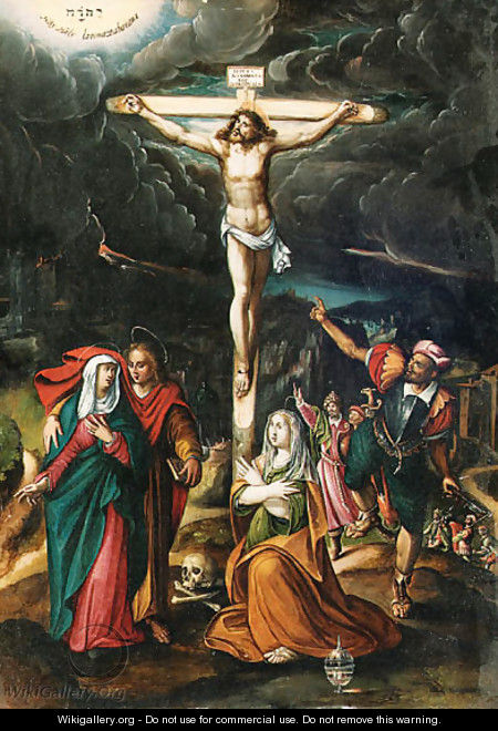 The Crucifixion - Giovanni Battista Rovedata