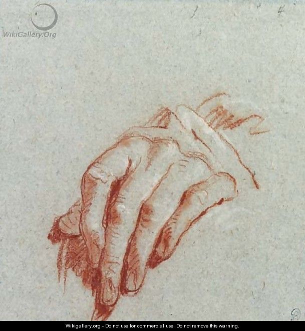 A left hand - Giovanni Battista Tiepolo