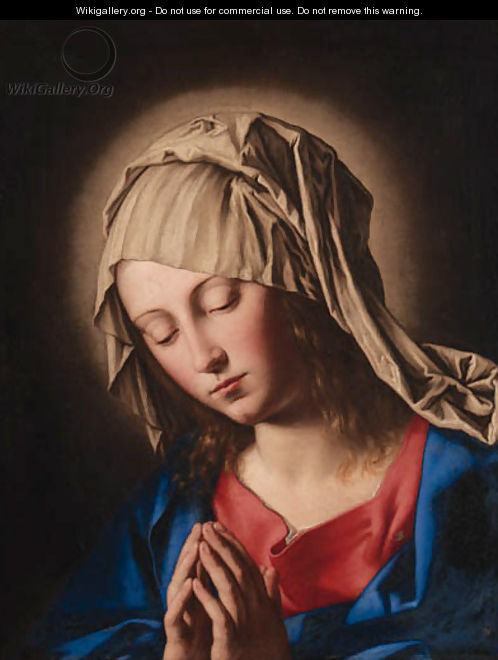 The Virgin in prayer - Giovanni Battista Salvi, Il Sassoferrato