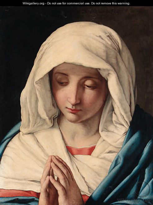 The Madonna at Prayer 2 - Giovanni Battista Salvi, Il Sassoferrato