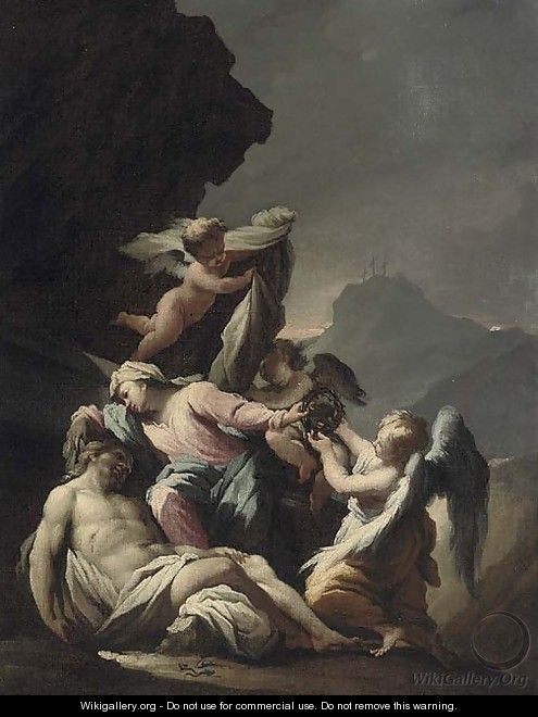 The Pieta - Giovanni Camillo Sagrestani
