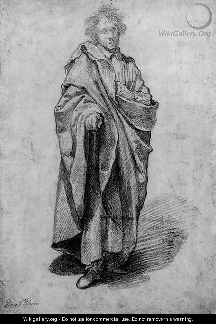 A man in a cloak - Giovanni Battista Vanni
