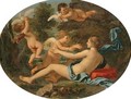 Venus awakened by Cupid - Giacinto Gimignani