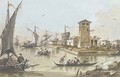 The port of Malamoco - Giacomo Guardi