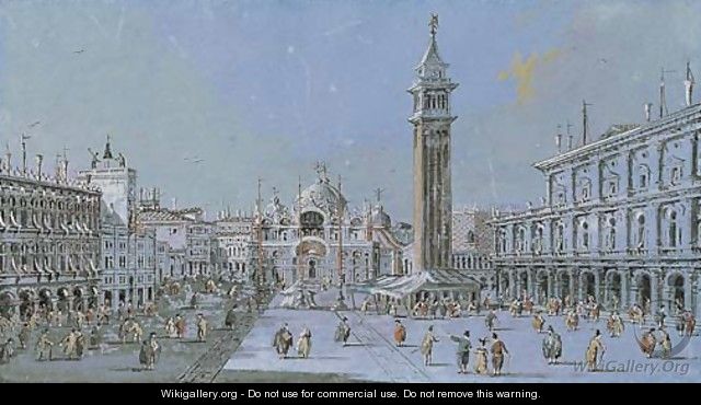 Piazza San Marco, Venice - Giacomo Guardi