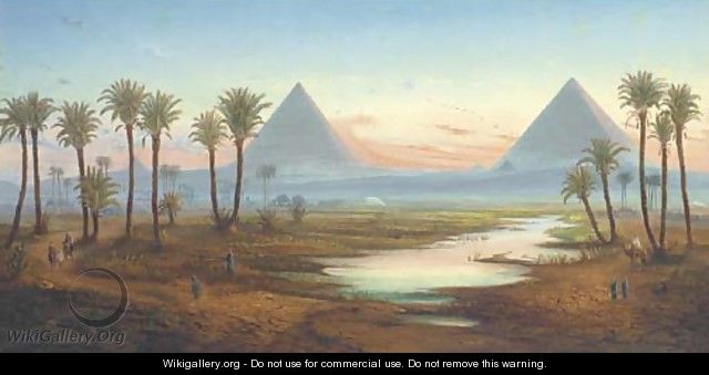 The pyramids at Giza, Egypt - German School