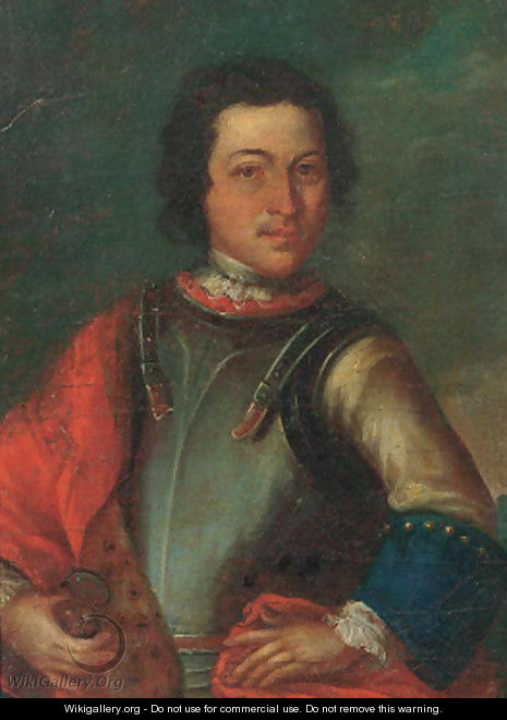Portrait of Tsar Peter the Great (1672-1725) - German School