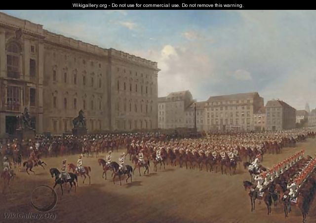 The horseguards parade - German School