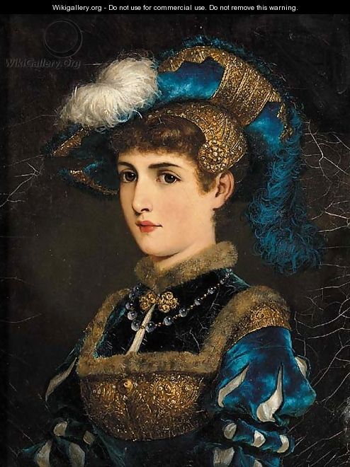 Portrait of a lady - German School