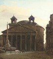 View of the Pantheon, Rome - German School