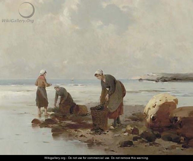 The mussel gatherers - George Haquette