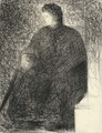 La mere de l'artiste, assise - Georges Seurat