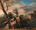 The Rest on the Flight into Egypt - Gerard Hoet