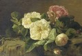 Wild roses - Geraldine Jacoba Van De Sande Bakhuyzen