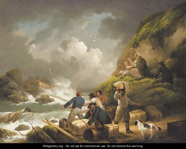 The Shipwreck - George Morland
