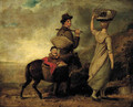 A young family travelling in the countryside - George Morland