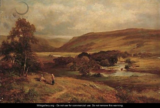 The Llugwy river Ciffyn, North Wales - George Turner