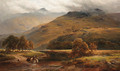 A Scotch Ford, Ben Voirlich in the Distance - George Turner
