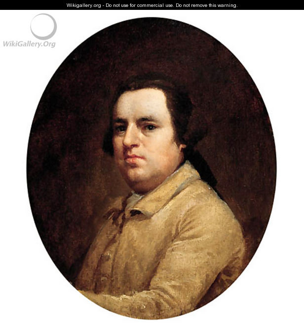 Self portrait, bust-length, circa 1756-60 - George Stubbs