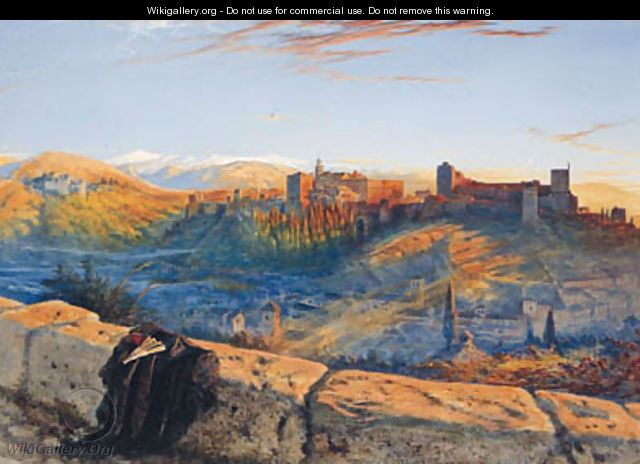 The Alhambra from the Albycin - Henry Stanier
