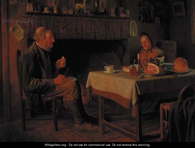 The evening meal - Henry Spernon Tozer