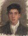 Portrait of Johnny Jackett - Henry Scott Tuke