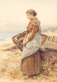 Waiting by the Shore - Henry James Johnstone