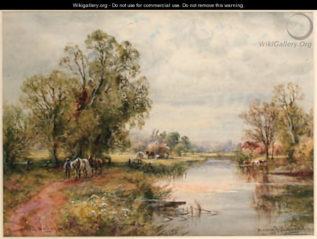 Thames near Wallingford - Henry John Kinnaird