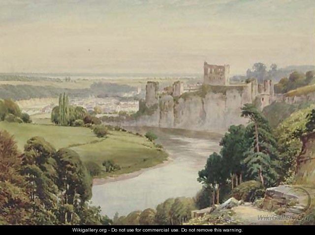 Chepstow Castle - Henry Hughes Richardson