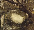The Trout Stream, Provence - Henry Herbert La Thangue