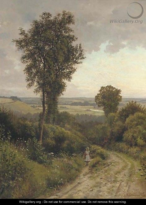 In the valley of the Thames - Henry James Johnstone