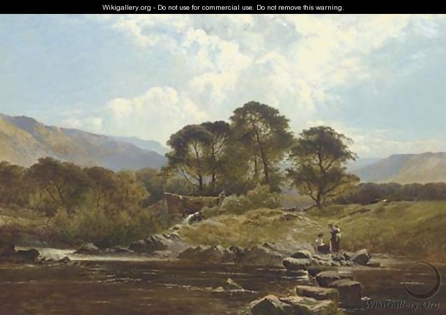 The Way to the Mill, North Wales - Henry John Boddington