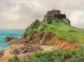 The tower on the coast - Henry John Yeend King