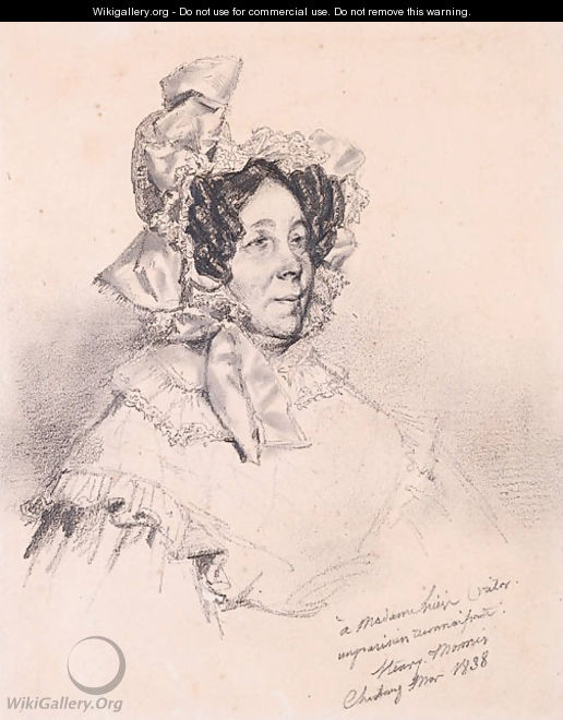Portrait of a Lady - Henri Bonaventure Monnier