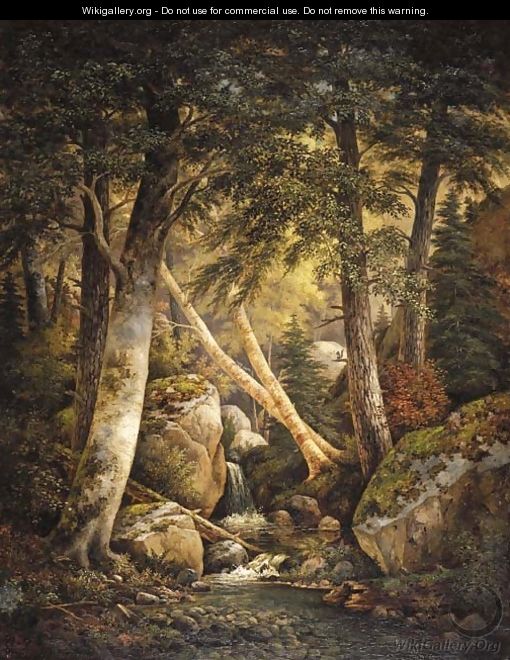 Wooded Interior - Henry Chapman Ford