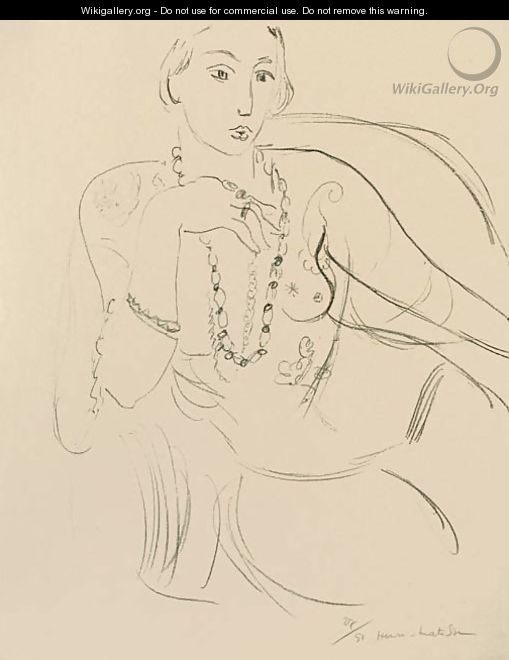 Femme au Collier - Henri Matisse