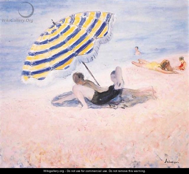 Scene de plage - Henri Lebasque