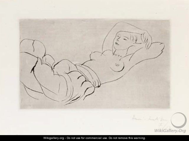 Odalisque couchee - Henri Matisse