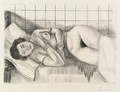 Figure endormie, chale sur les jambes - Henri Matisse