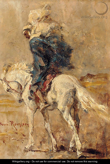 Un chevalier arabe - Henri Julien Rousseau