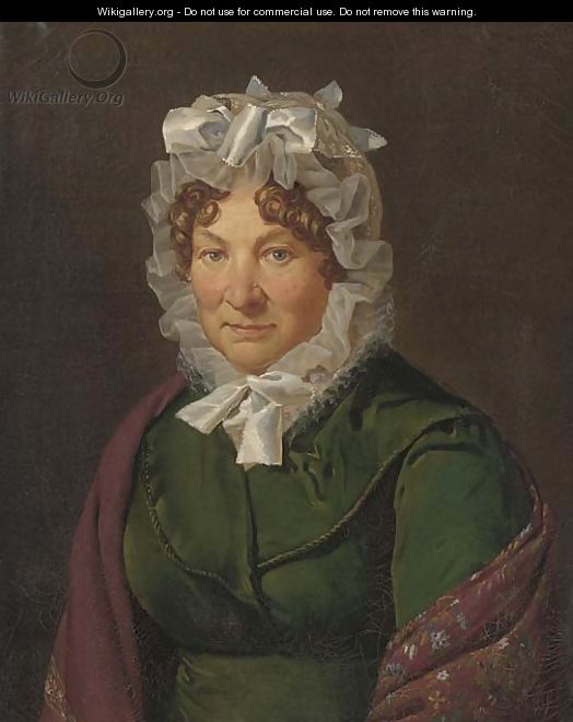 Portrait of an old lady - Henri-Joseph Boichard