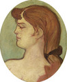 Portrait de femme de la maison de la rue d'amboise - Henri De Toulouse-Lautrec