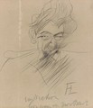 Portrait d'homme - Henri De Toulouse-Lautrec