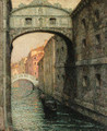 Venise, Le Pont des Soupirs (The Bridge of Sighs) - Henri Eugene Augustin Le Sidaner