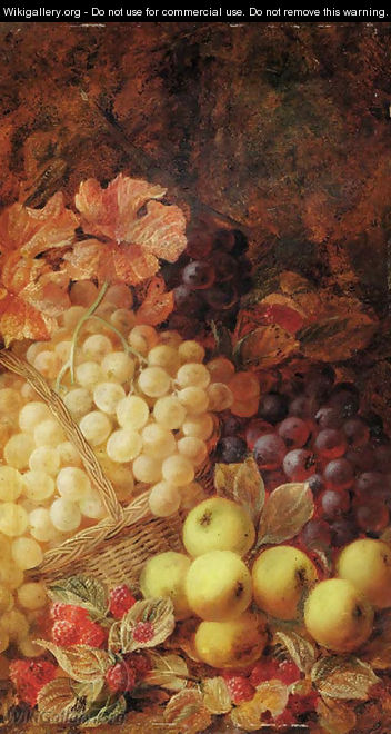 A basket of fruit - Hendrik Lens