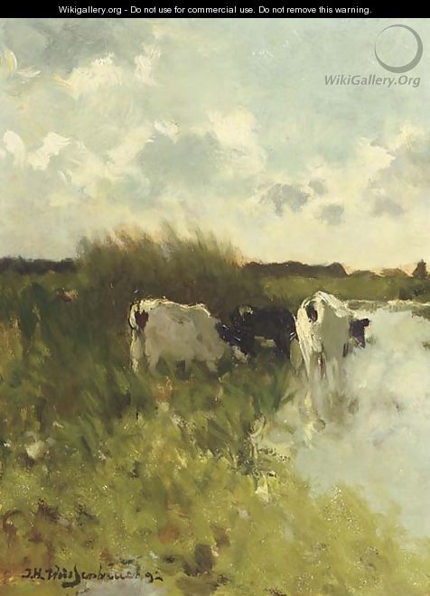 Summer in the polder - Johan Hendrik Weissenbruch