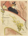 La Loge au Mascaron Dore - Henri De Toulouse-Lautrec