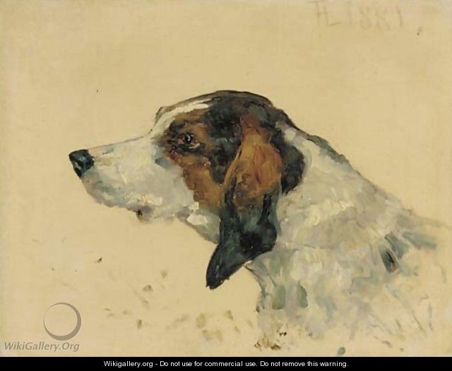Chien de chasse - Henri De Toulouse-Lautrec