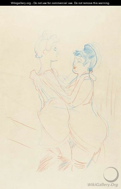 Femmes dansant - Henri De Toulouse-Lautrec